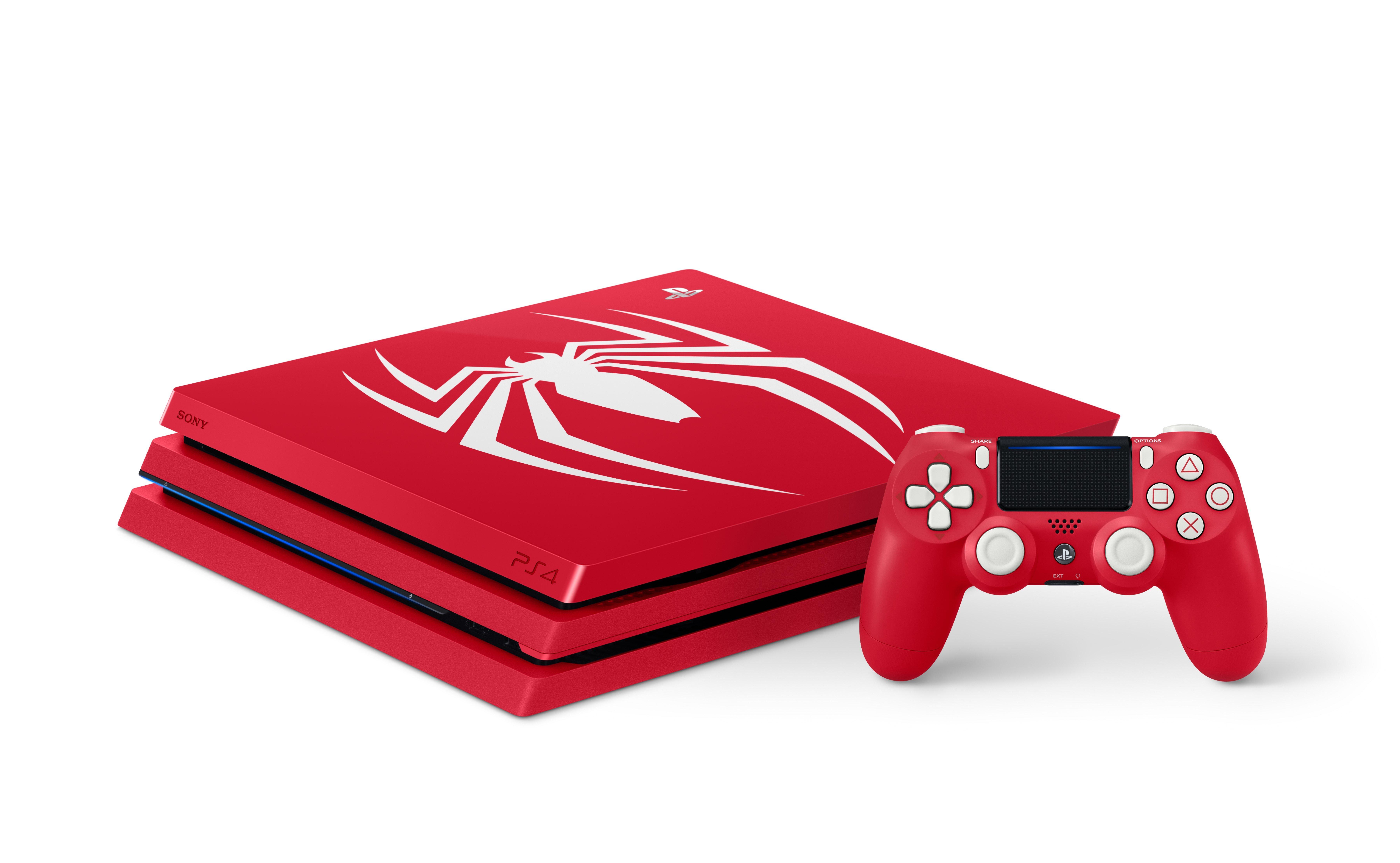 Sony PlayStation 4 PS4 Pro 1TB Marvel Spider-Man Limited Edition