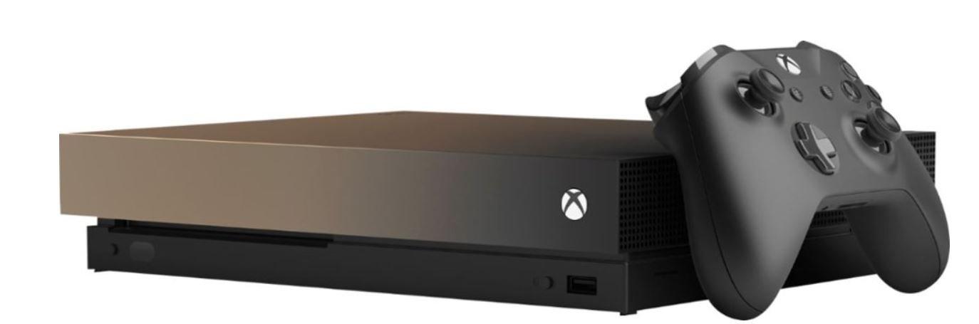 Microsoft Xbox One X 1TB Console Gold Rush