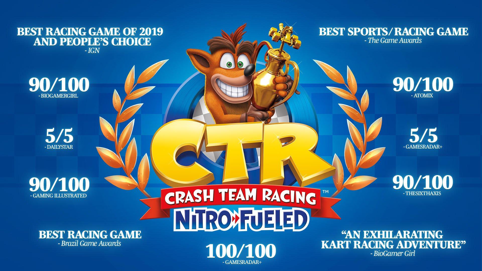 Crash Team Racing NitroFueled Nintendo Switch