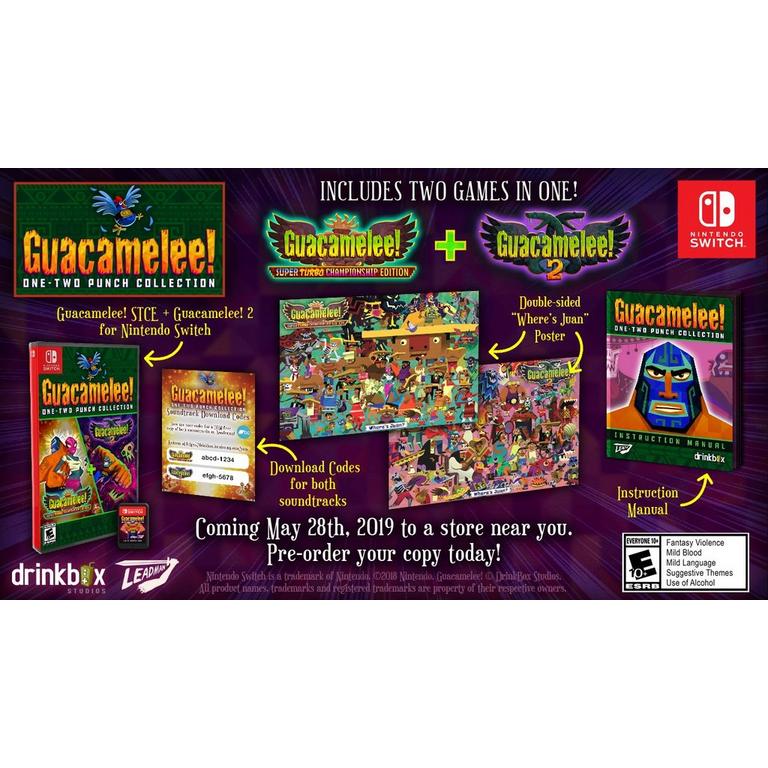 Guacamelee! One-Two Collection スイッチソフト Amazon.com: Guacamelee! One-Two Punch Collection - Nintendo