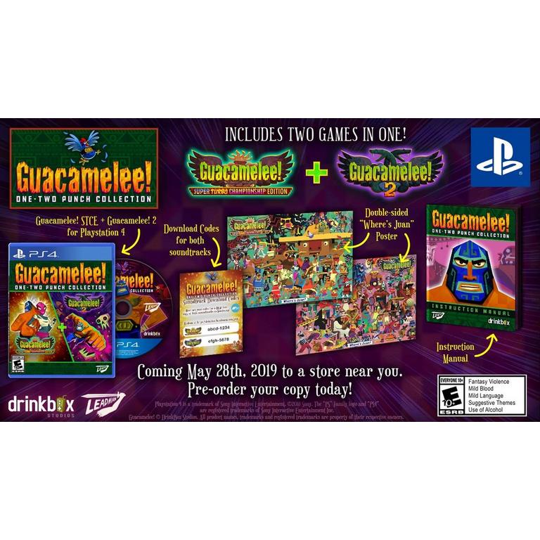 Guacamelee! One-Two Punch Collection | Leadman Games | GameStop