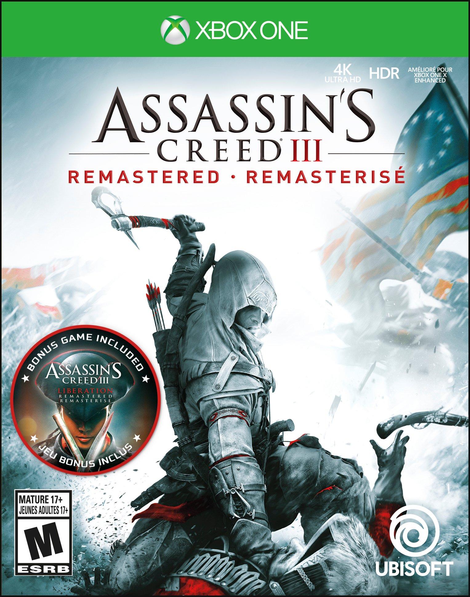 list item 1 of 1 Assassin's Creed III Remastered - Xbox One