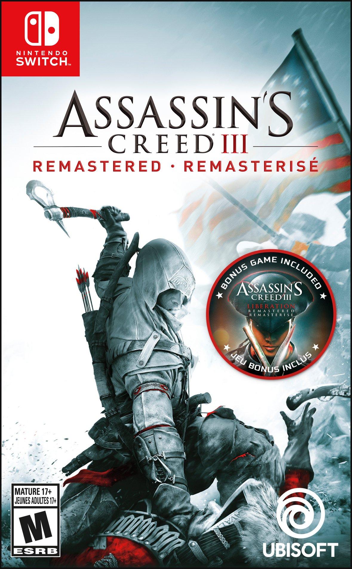 assassins creed 3 remastered switch