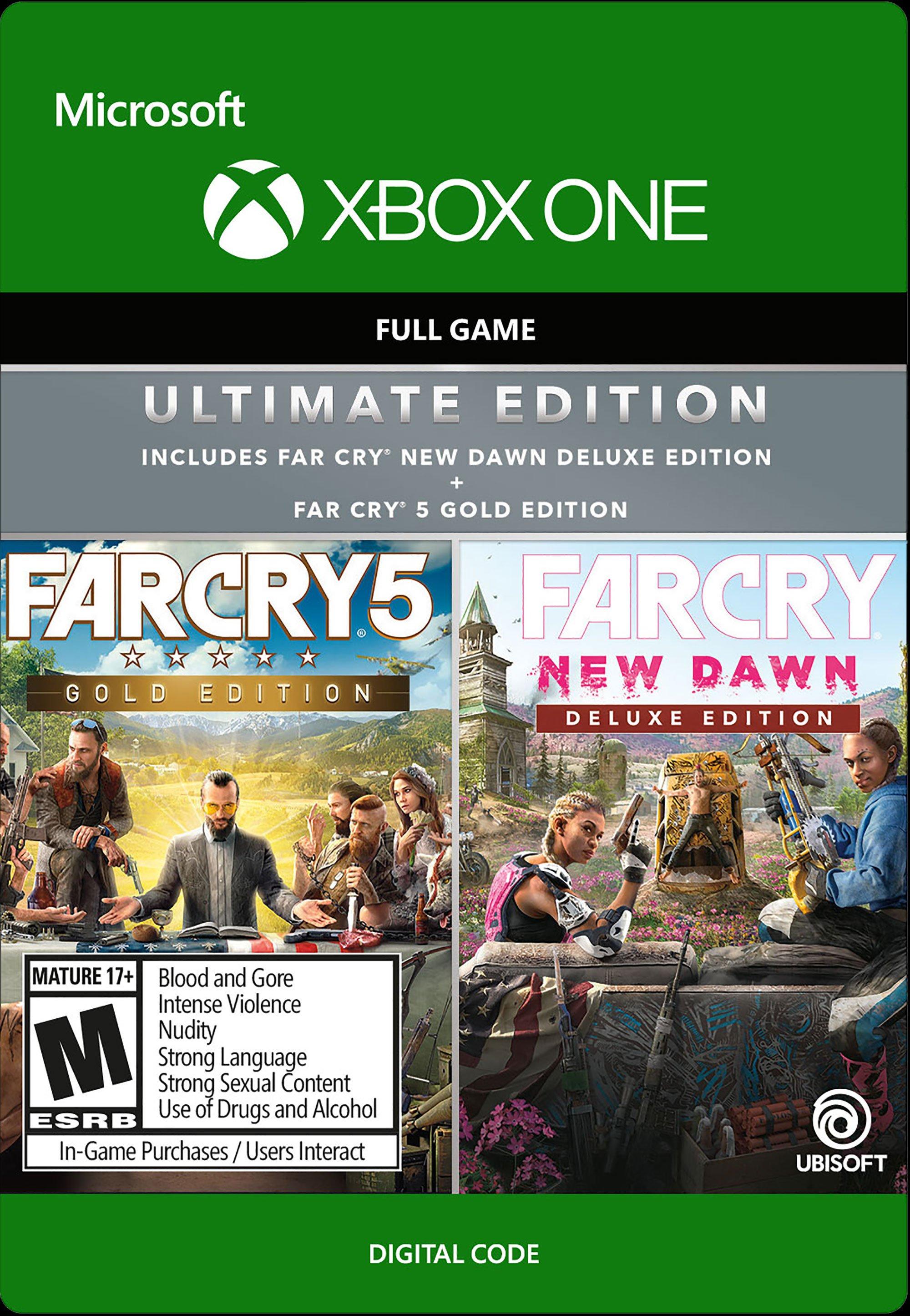 Far Cry 5+Far Cry New Dawn Deluxe Edition: Xbox One, XIS KEY Argentina- VPN  WW