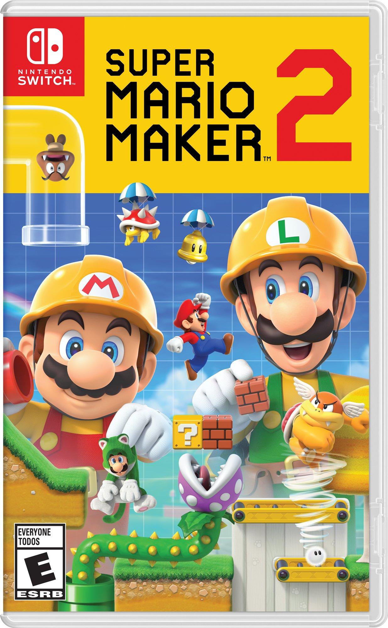 nintendo switch super mario maker 2