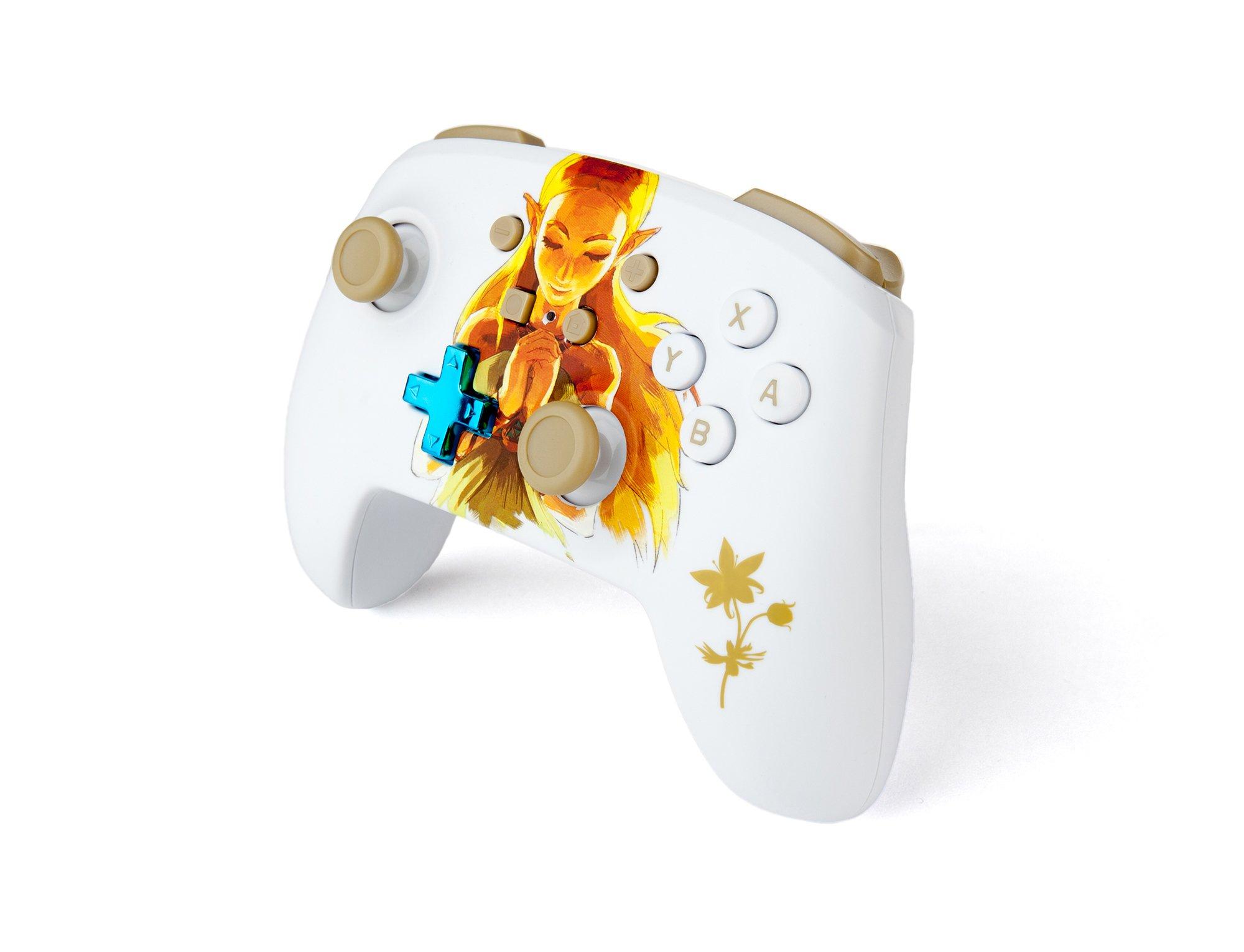 powera enhanced wireless controller for nintendo switch princess zelda