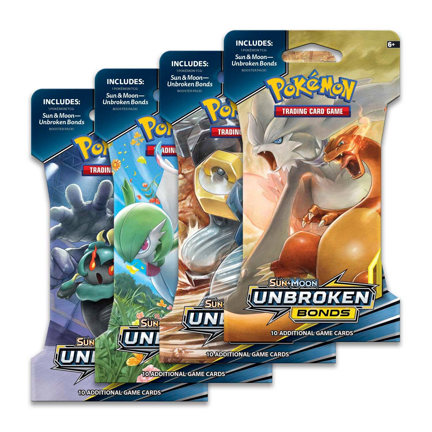 Pokemon Trading Card Game Sun And Moon Unbroken Bonds Booster Pack Assortment Gamestop