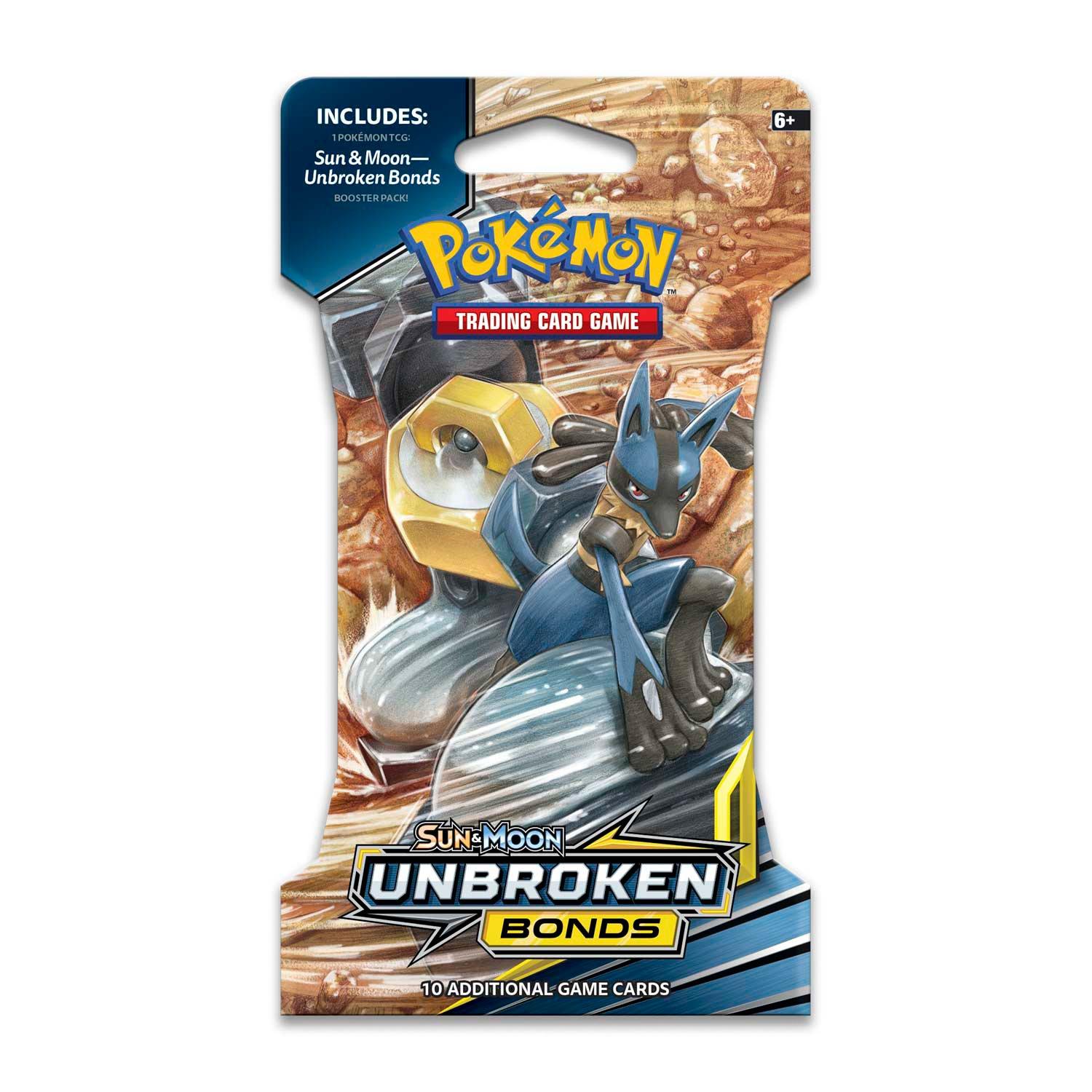 Pokemon Trading Card Game Sun And Moon Unbroken Bonds Booster Pack Assortment Gamestop