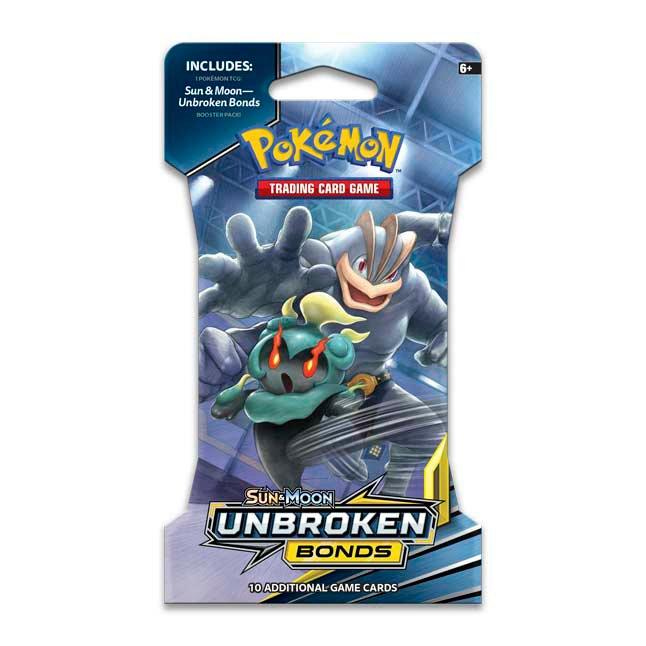 Pokemon Trading Card Game Sun and Moon Unbroken Bonds Booster Pack (Assortment) GameStop