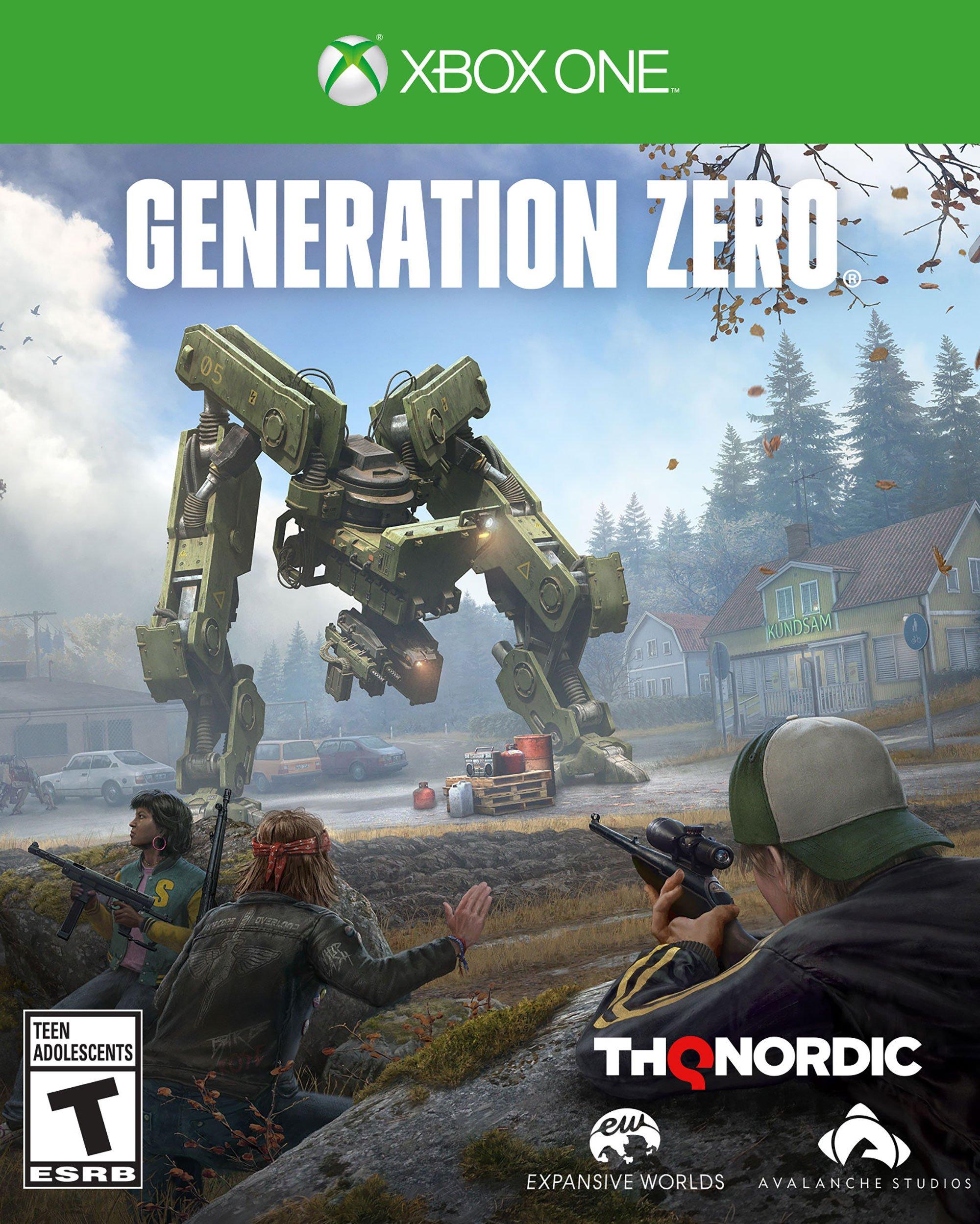 Game zero. Генерейшен Зеро. Generation Zero Xbox. Игра Generation Zero (PLAYSTATION 4,. Generation Zero пс4.