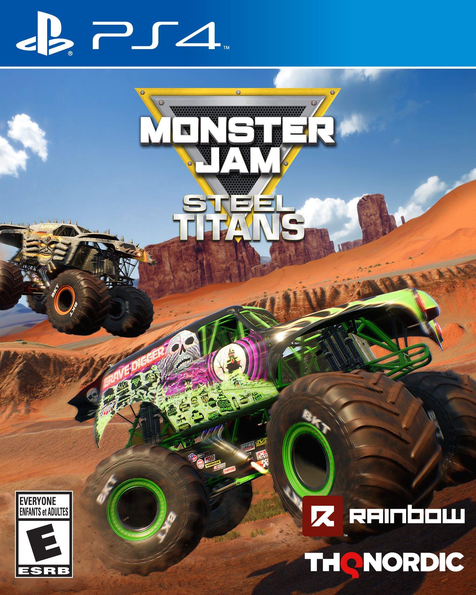 Monster Jam Steel Titans Video Game Review - Geeky Hobbies