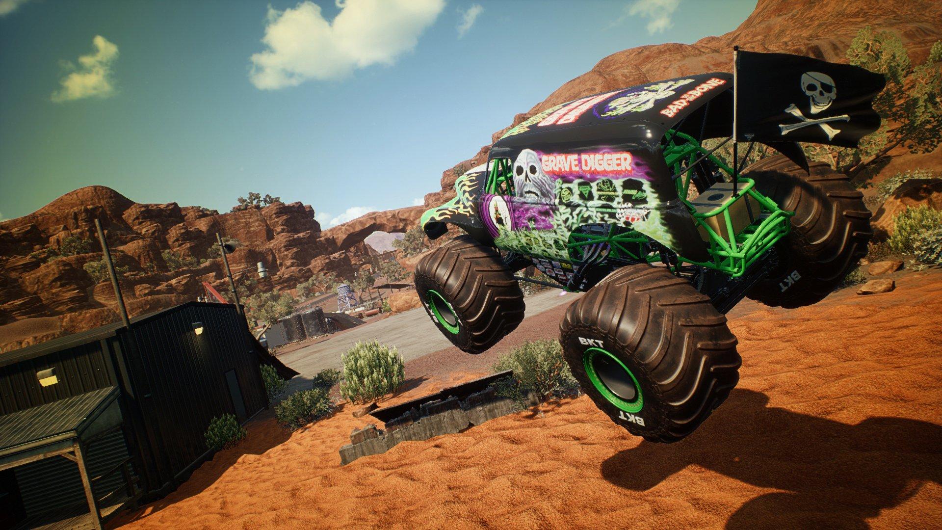 Monster Truck Stunts, Monster Trucks Video for Kids