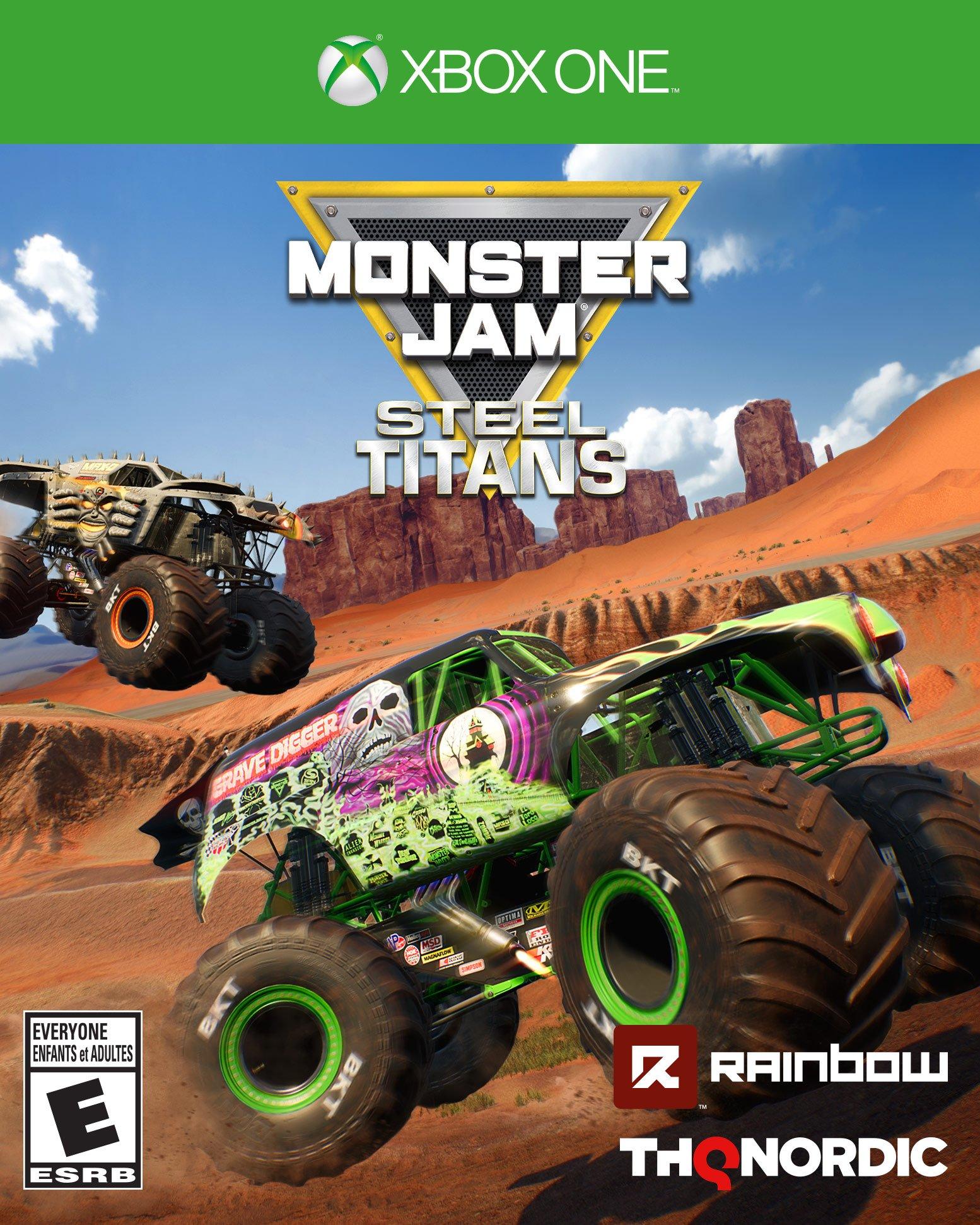 monster jam steel titans xbox one digital download