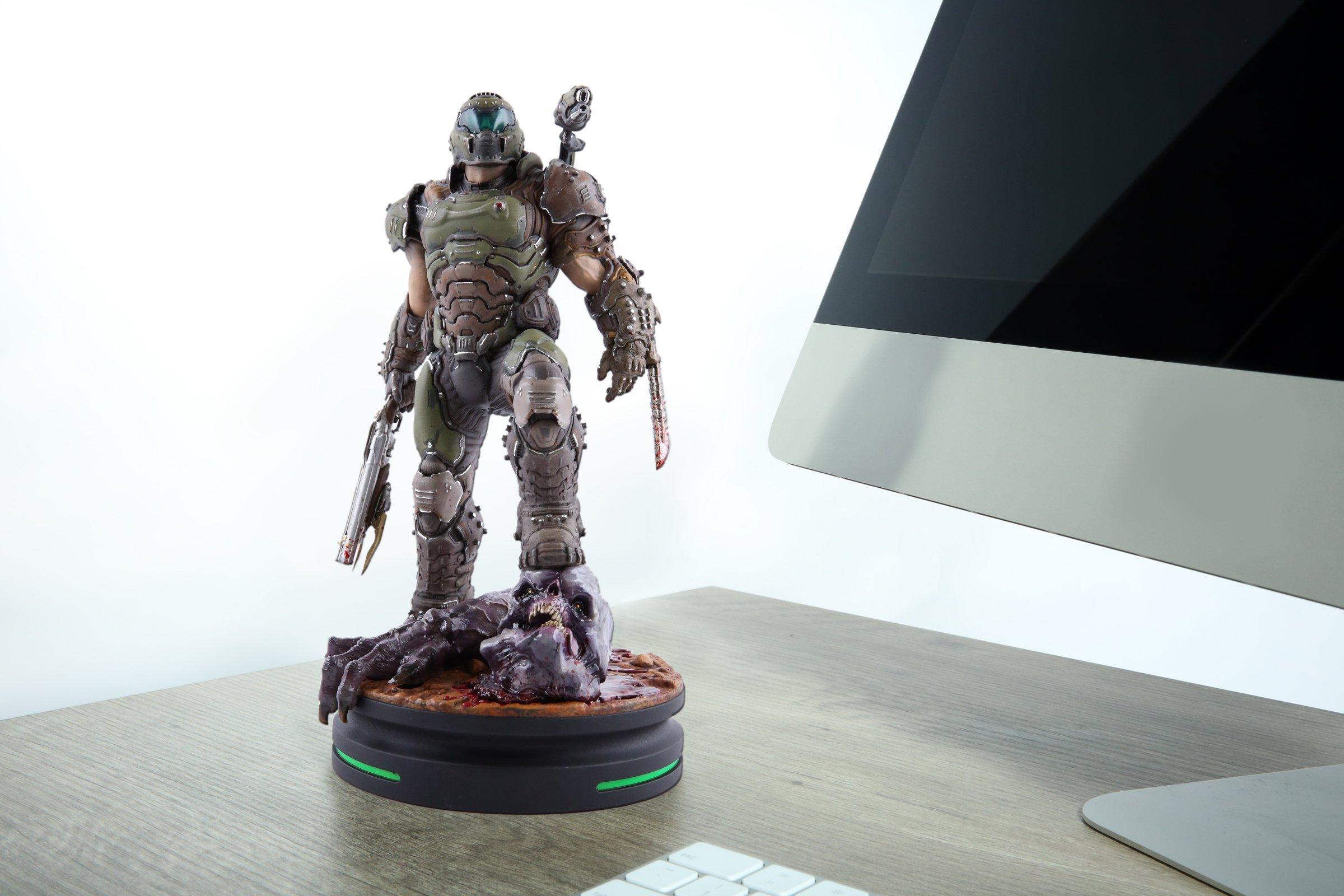 doom marine statue