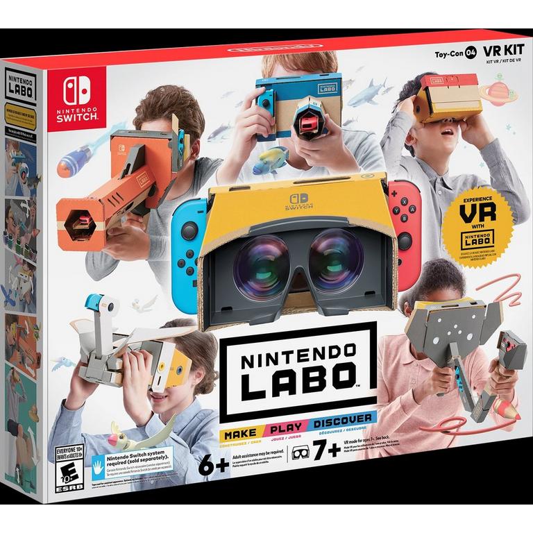 Nintendo of America Labo VR Kit Nintendo Switch Available At GameStop Now!