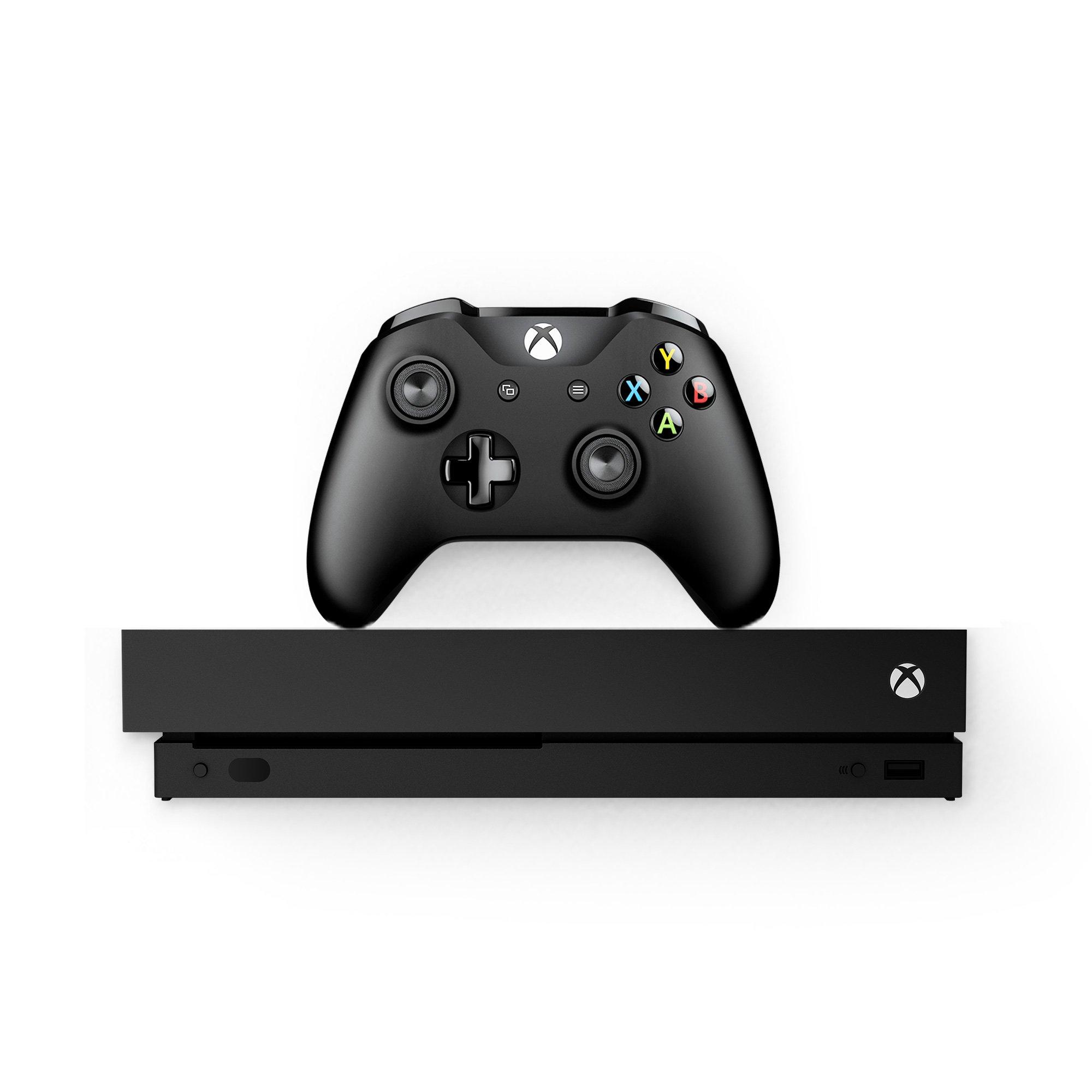lunch banner clumsy Microsoft Xbox One X 1TB Console Black