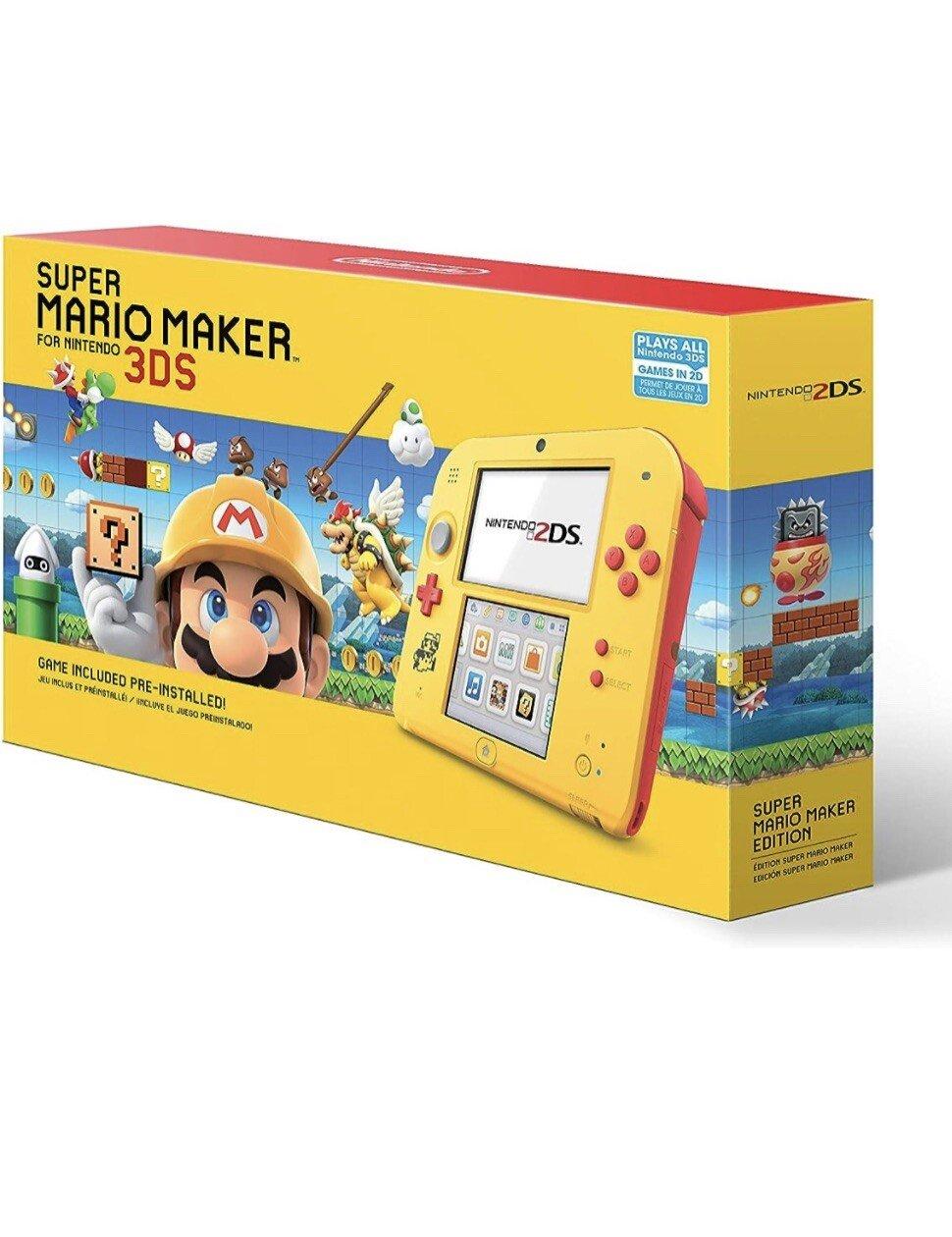 Nintendo 2DS Handheld Console Super Mario Maker