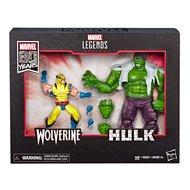 Marvel Legends 80th Anniversary Hulk Vs Wolverine Action Figure 2 Pack Gamestop