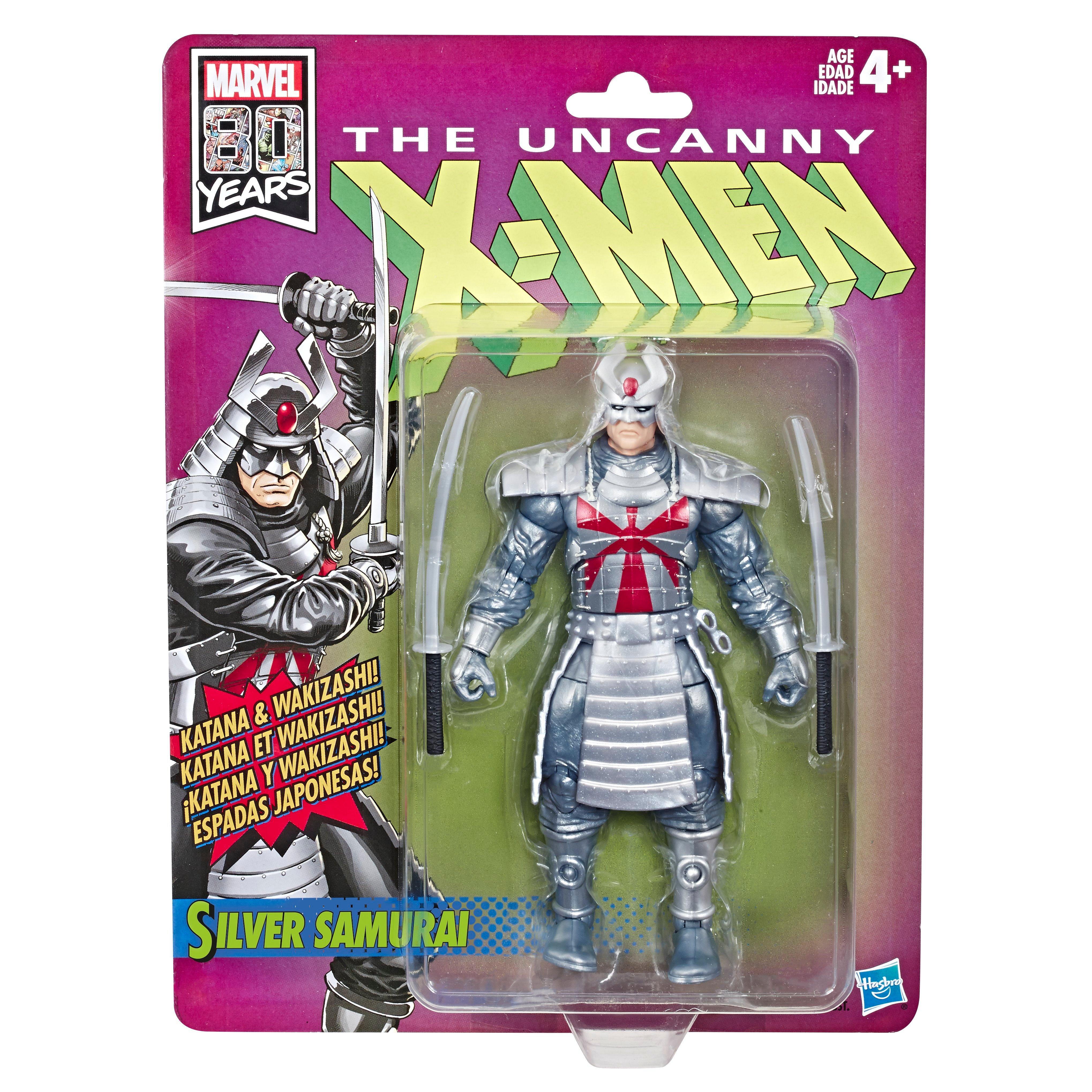 Hasbro Marvel 80 Years The Uncanny X-Men Silver Samurai 6-in Action Figure