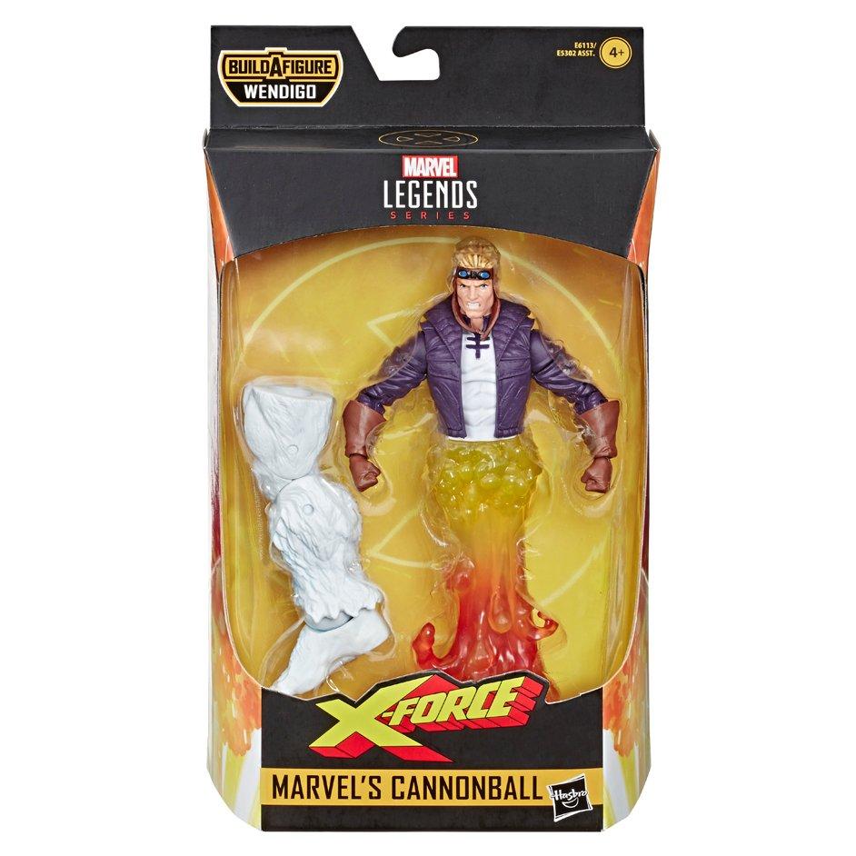 Hasbro Marvel Legends Series Uncanny X-Force Marvel's Cannonball 6-in Action Figure