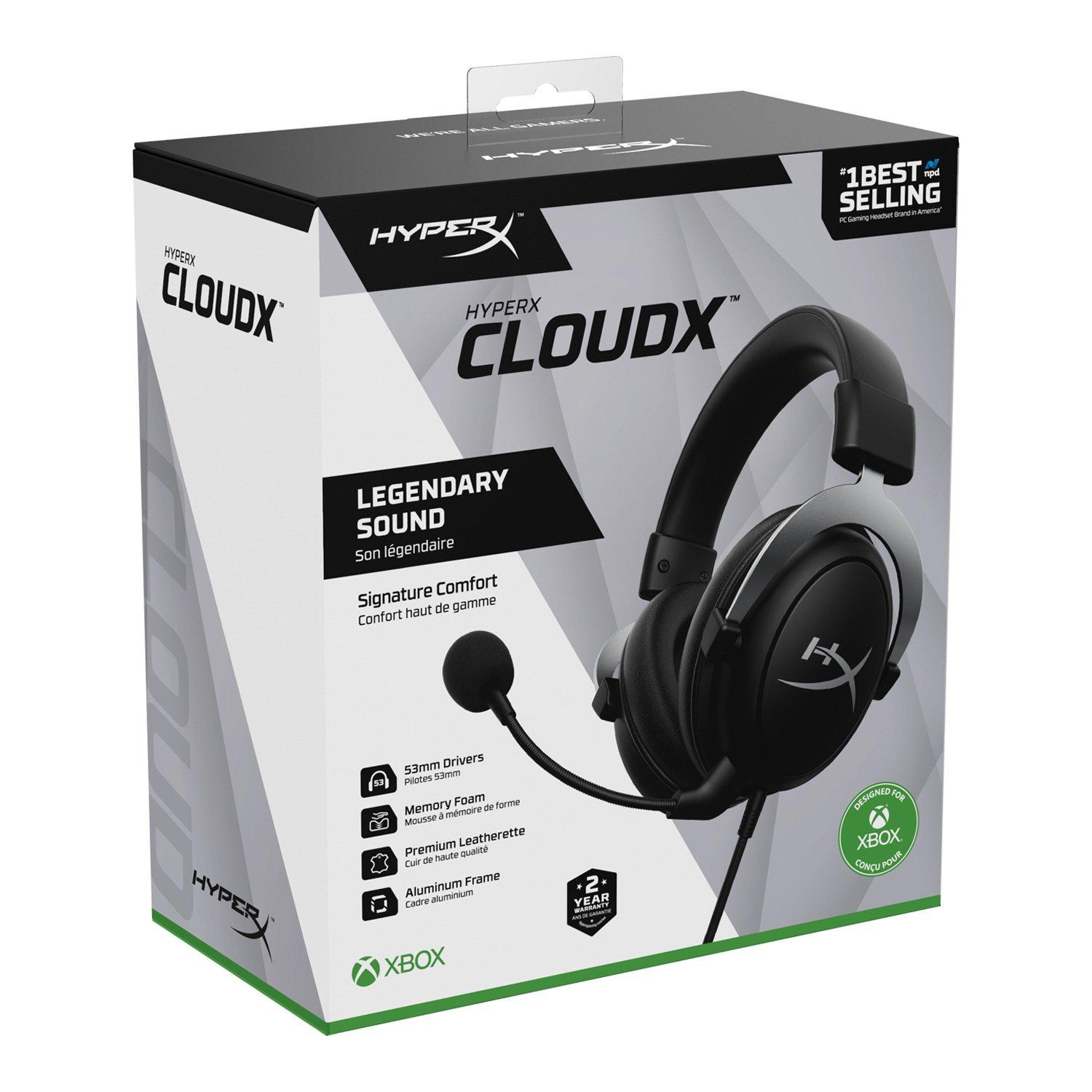 HyperX CloudX Wired Gaming Headset for Xbox One and Xbox Series X
