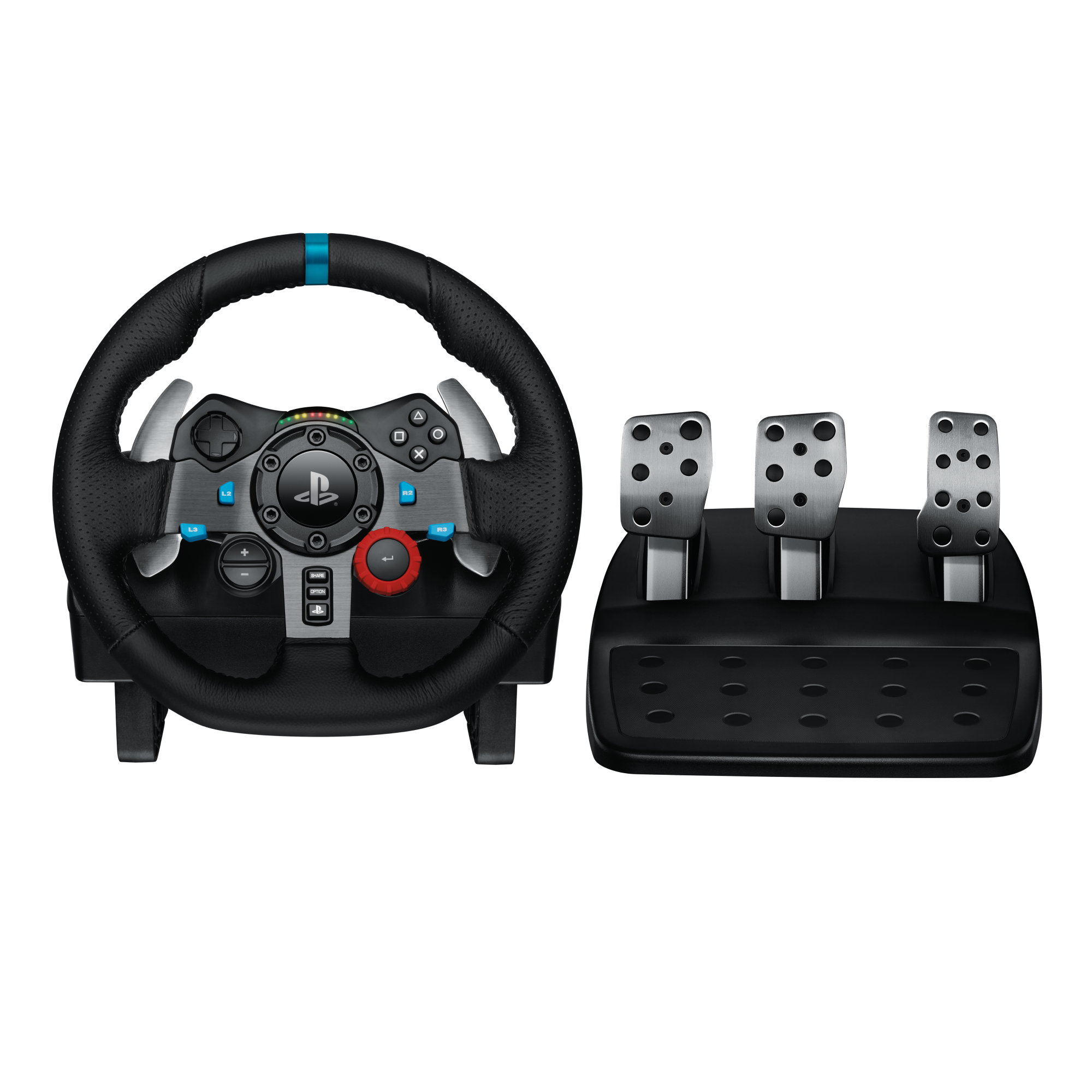 video game with steering wheel