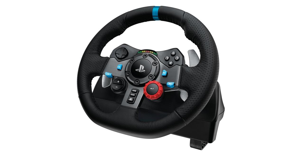 ロジクール　g29 Logitech G29 Driving Force Racing Wheel for PlayStation 5, 4