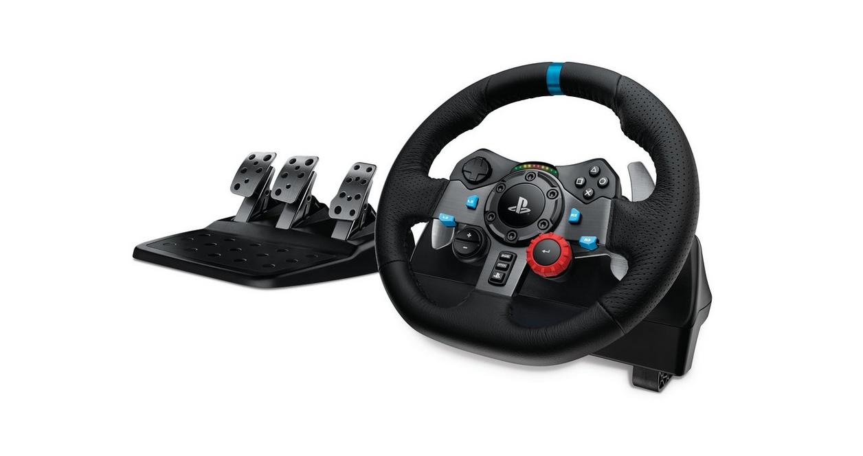 Logitech G29 Driving Force Racing Wheel for PlayStation 4, 5, and PC