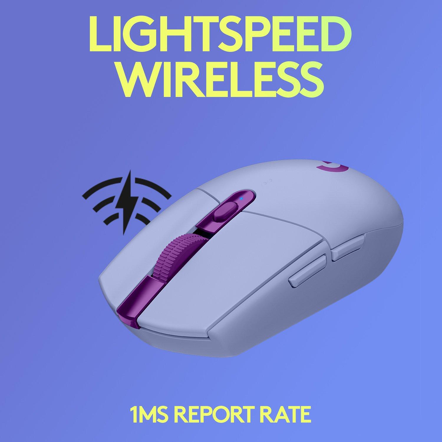 Ratón gaming inalámbrico logitech g305 lightspeed