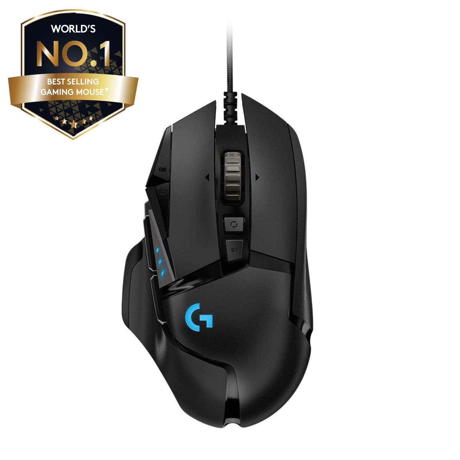 Logitech Gaming Mouse G502 (Hero) - mouse - USB