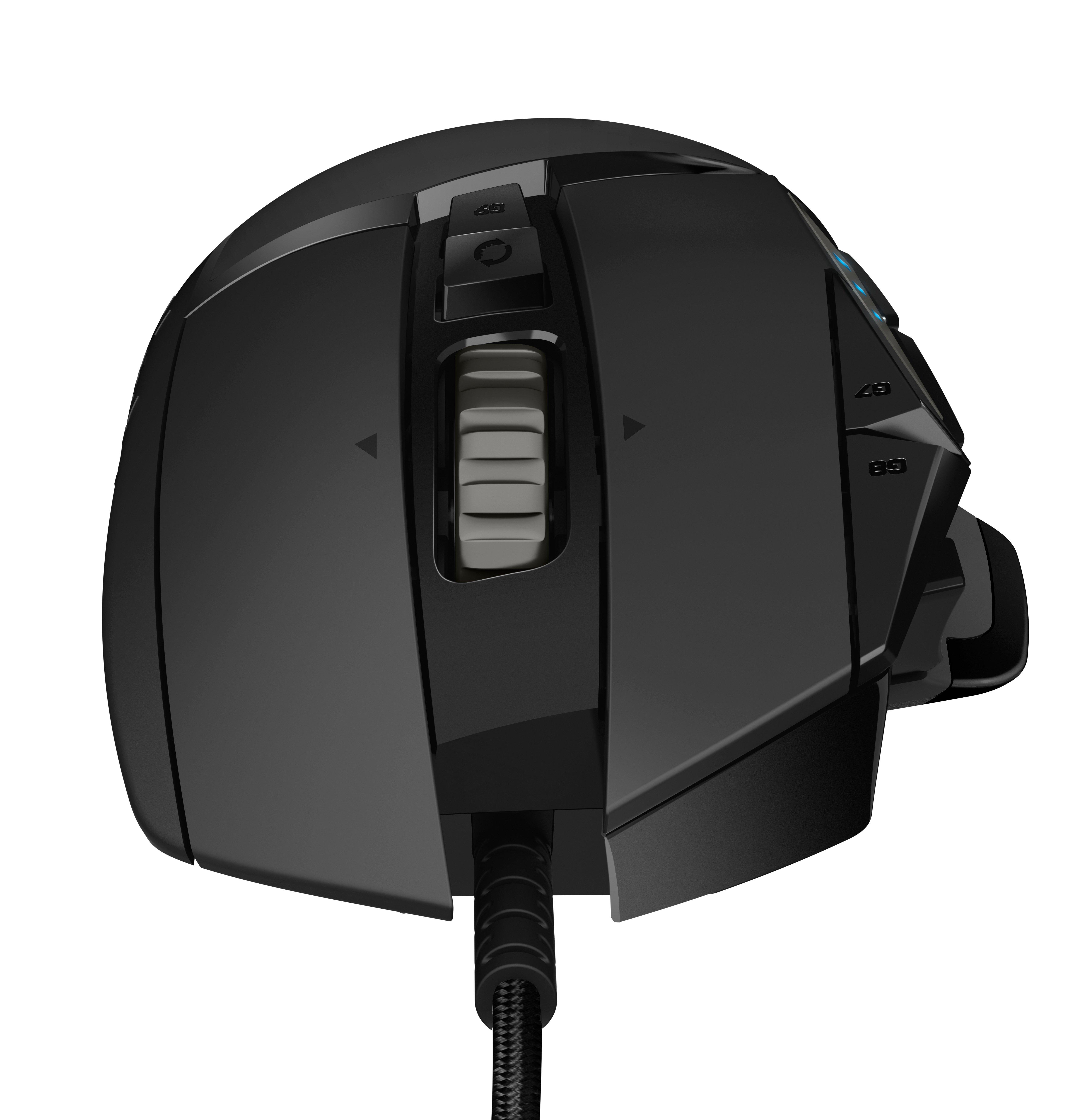 Logitech G502 Hero High-Performance Wired Gaming Mouse, RGB, 11  Programmable Buttons, Black
