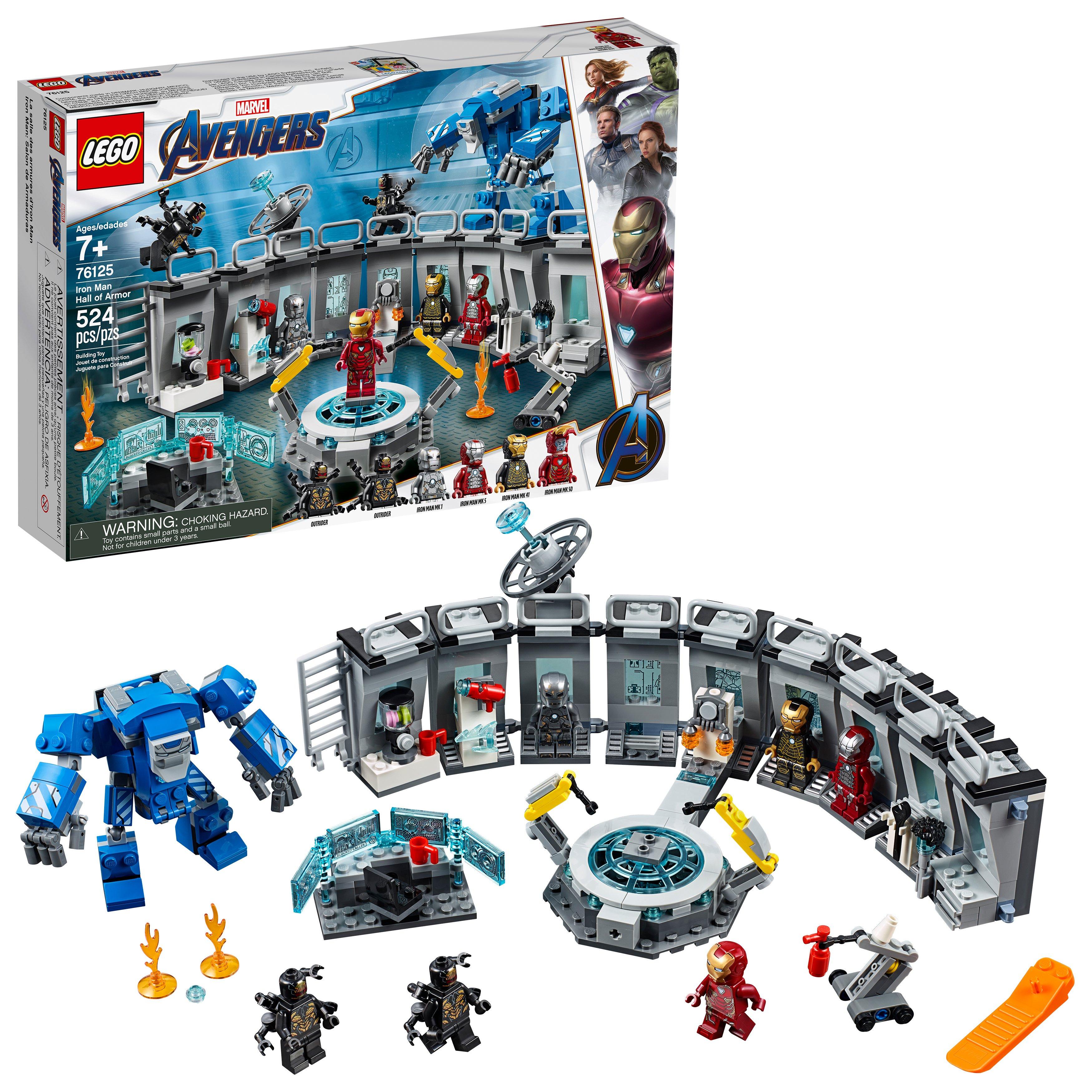 Lego Marvel Avengers Iron Man Hall Of Armor 76125 Gamestop