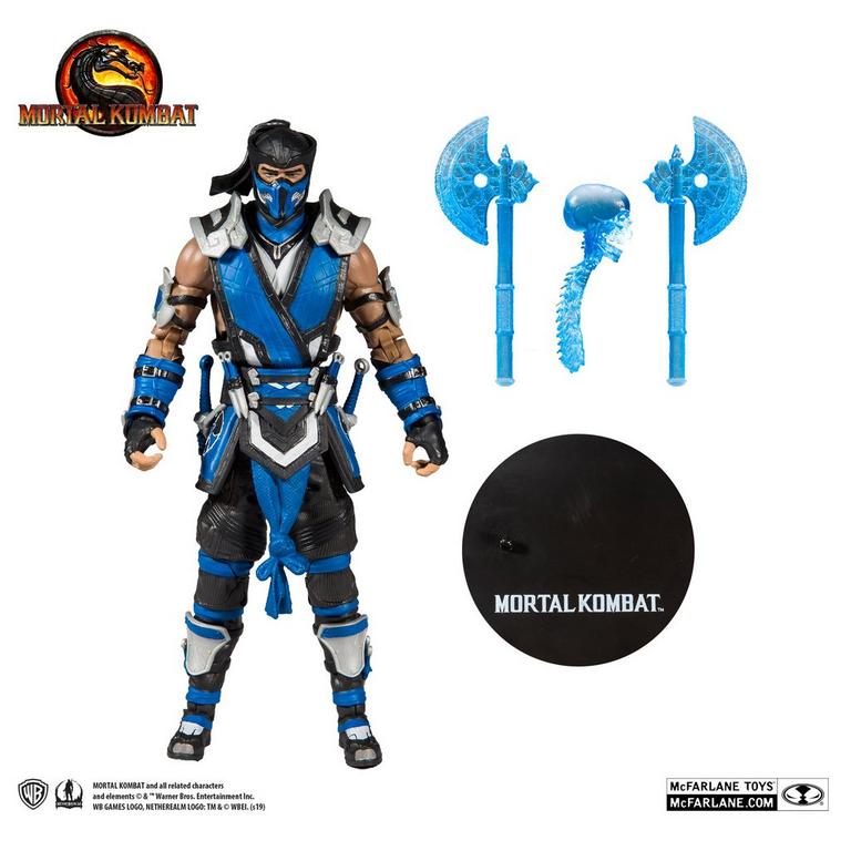 Mortal Kombat X Sub-Zero Savage World Action Figure Collectible Highly Detailed