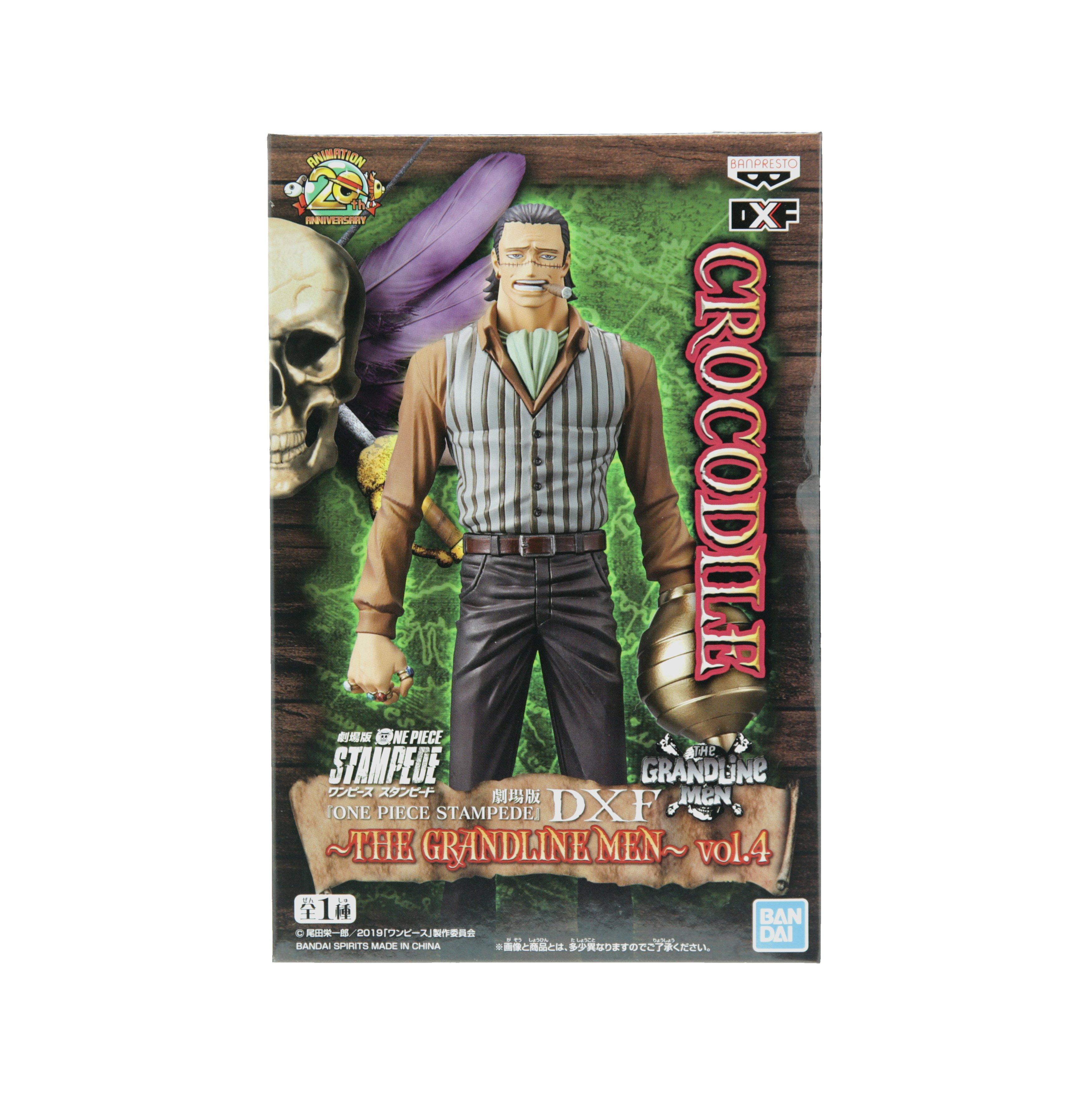 One Piece Stampede Crocodile The Grandline Men Volume 4 Dxf Statue Gamestop