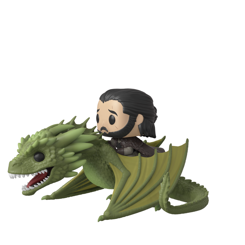 Pop Rides Game Of Thrones Jon With Rhaegal Gamestop