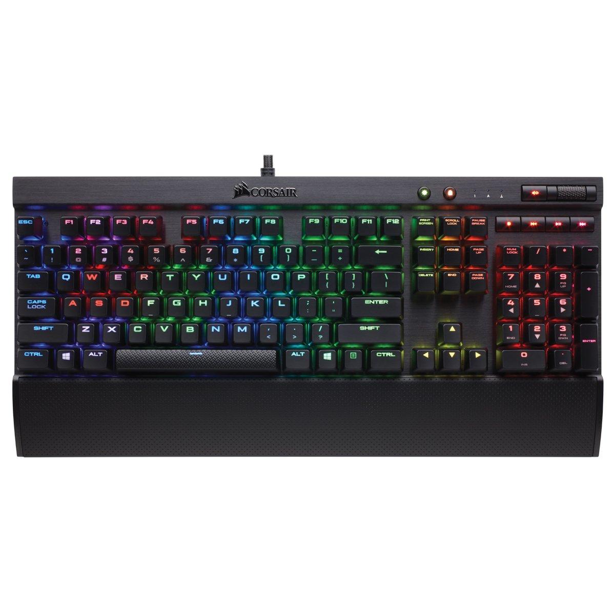 CORSAIR K70 RGB MK.2 Cherry MX Brown Switches Mechanical Gaming Keyboard