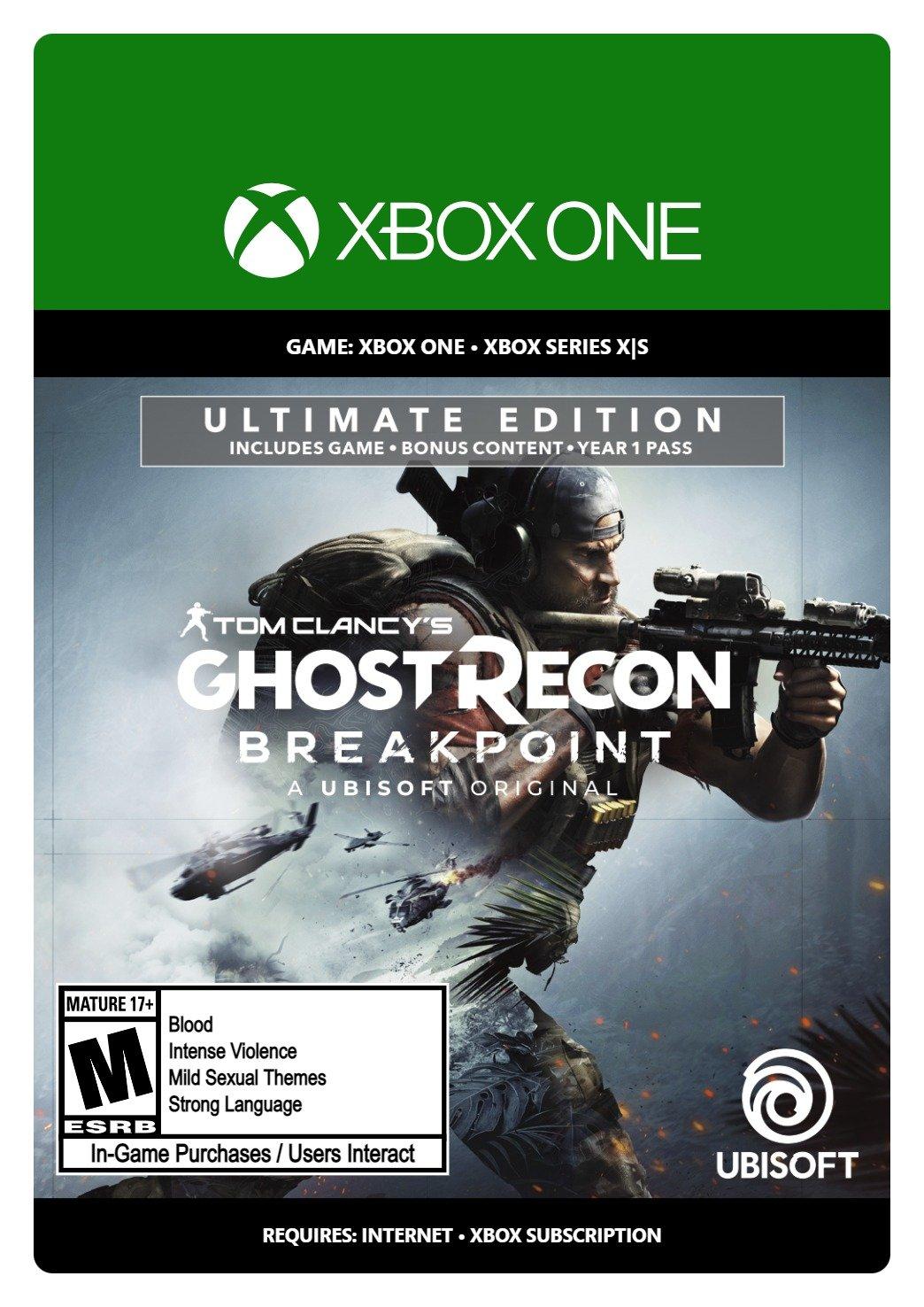 tom clancy's ghost recon breakpoint xbox one