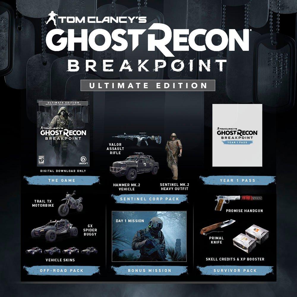 Ghost recon breakpoint ultimate edition xbox on sale one