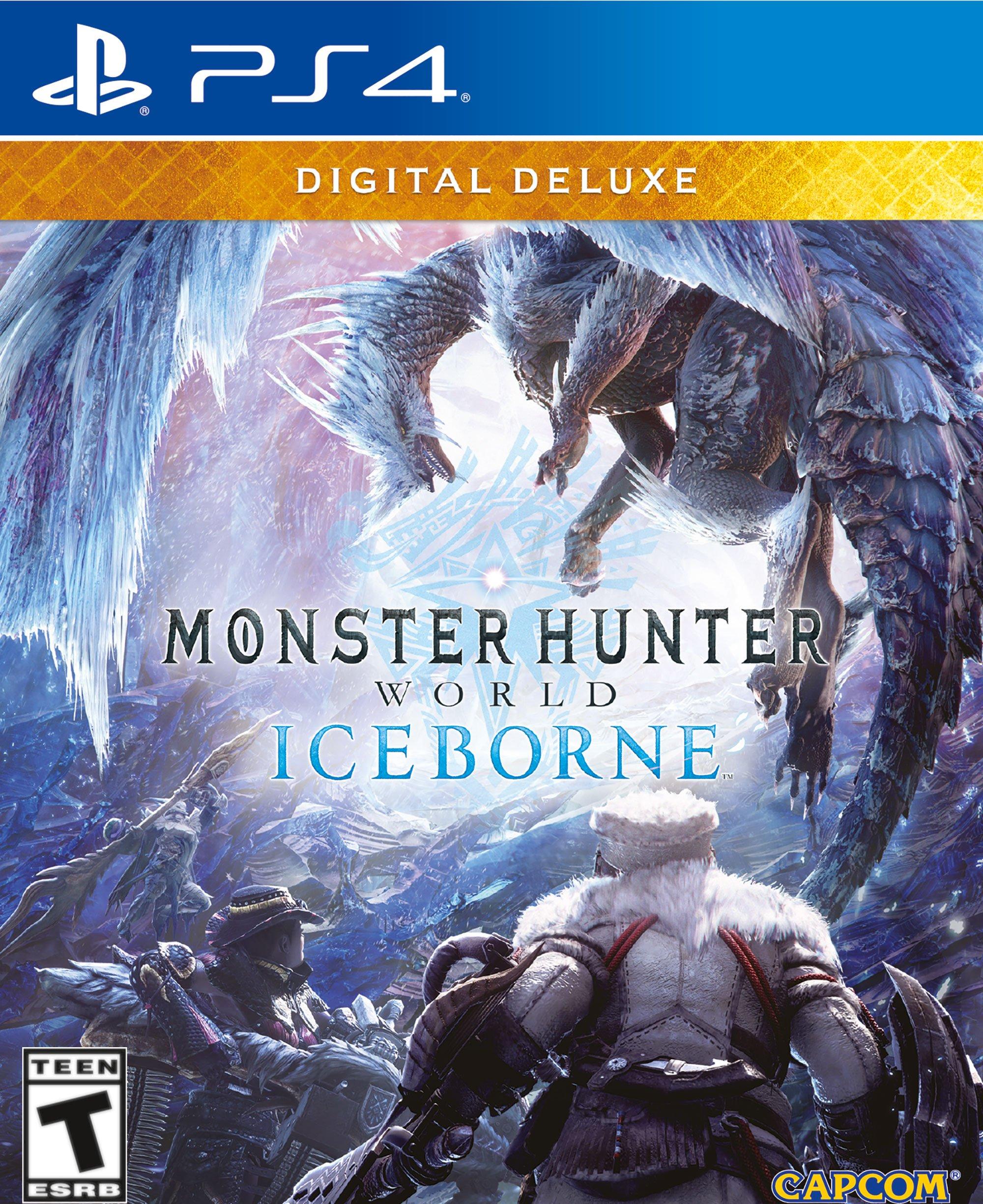 monster hunter world iceborne ps4 digital code