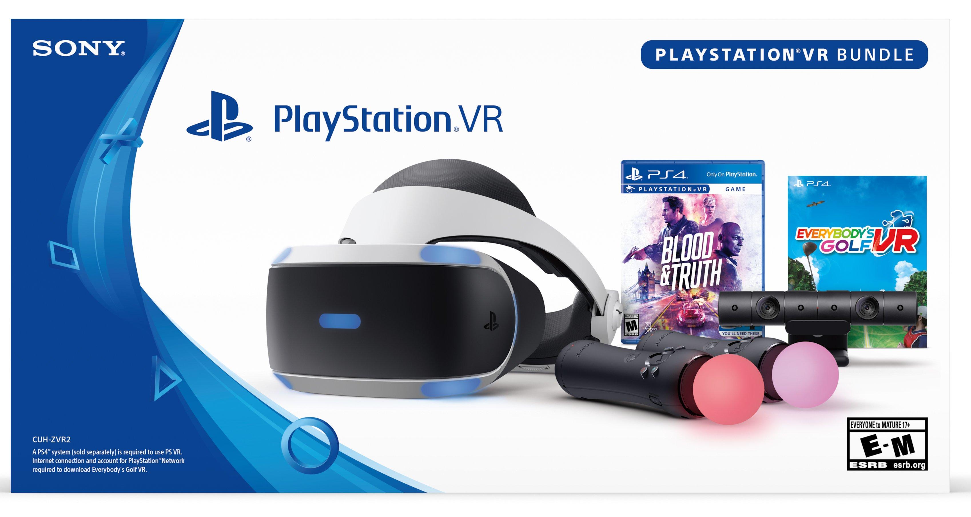 Playstation Vr Blood And Truth And Everybody Golf Vr Bundle