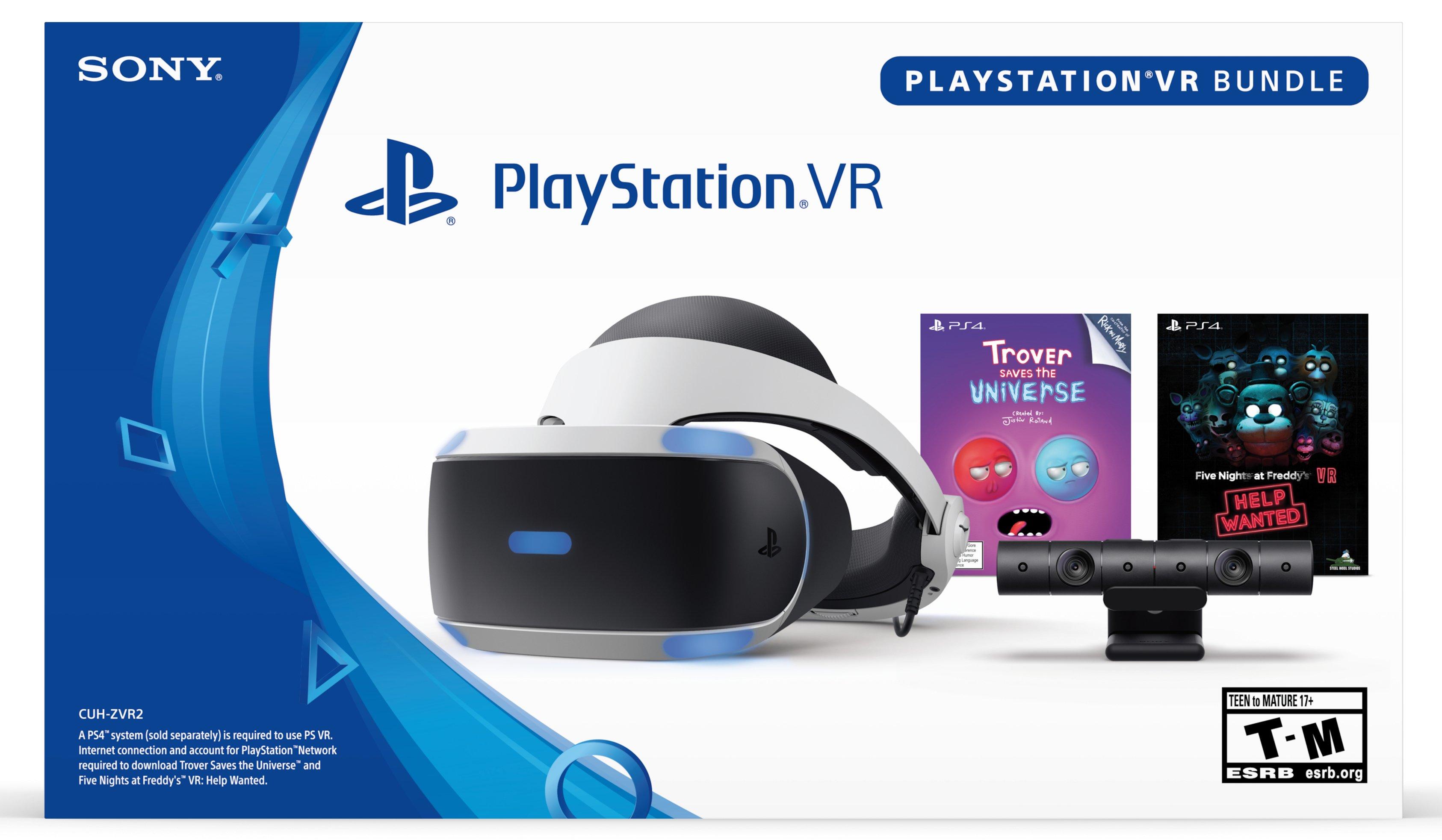 Playstation Vr Trover And Five Nights At Freddy S Bundle