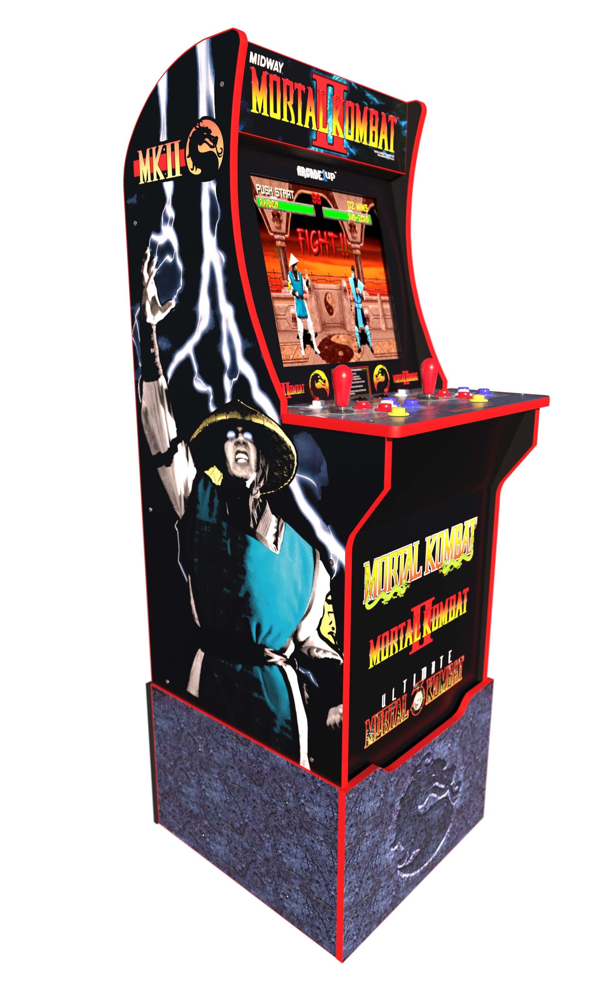 Mortal Kombat Arcade Cabinet With Riser | Vintage Software | GameStop