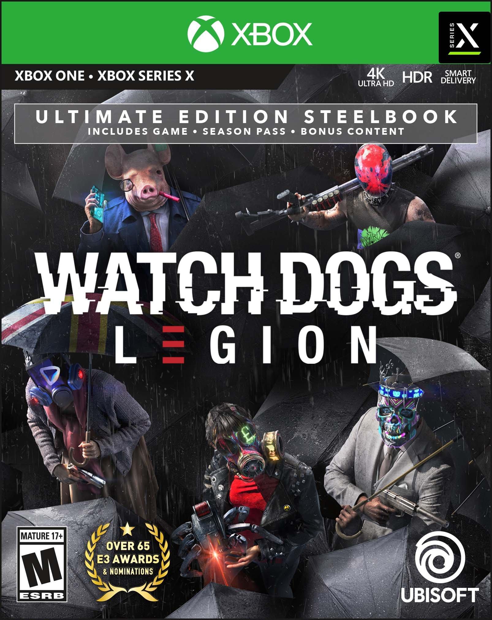 Bondgenoot Literaire kunsten Bijna dood Watch Dogs: Legion Ultimate Steelbook Edition GameStop Exclusive - Xbox One  | Xbox One | GameStop