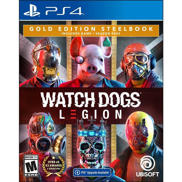 Watch Dogs: Legion Gold Steelbook Edition - PlayStation 4 | PlayStation 4 |  GameStop