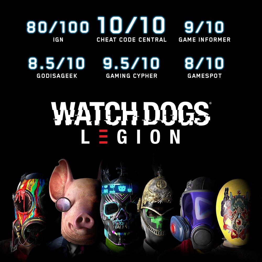  Watch Dogs Legion - PlayStation 4 Standard Edition : Ubisoft:  Video Games