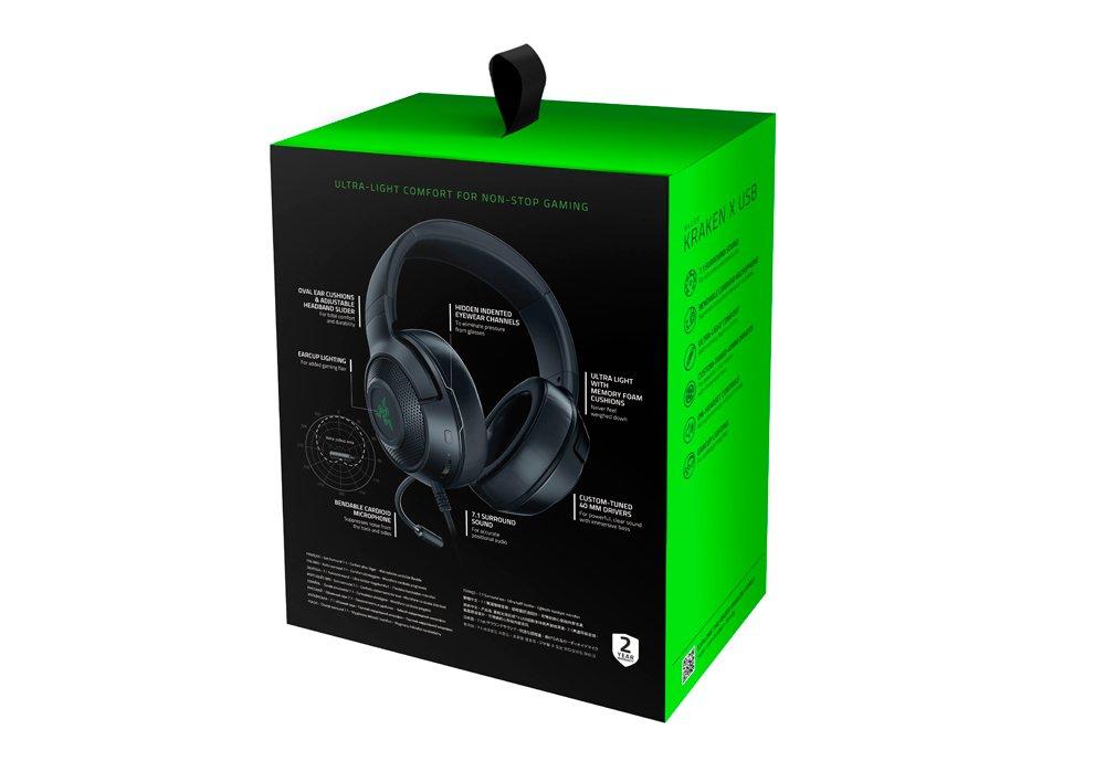 Kraken X Black Wired Gaming Headset Pc Gamestop