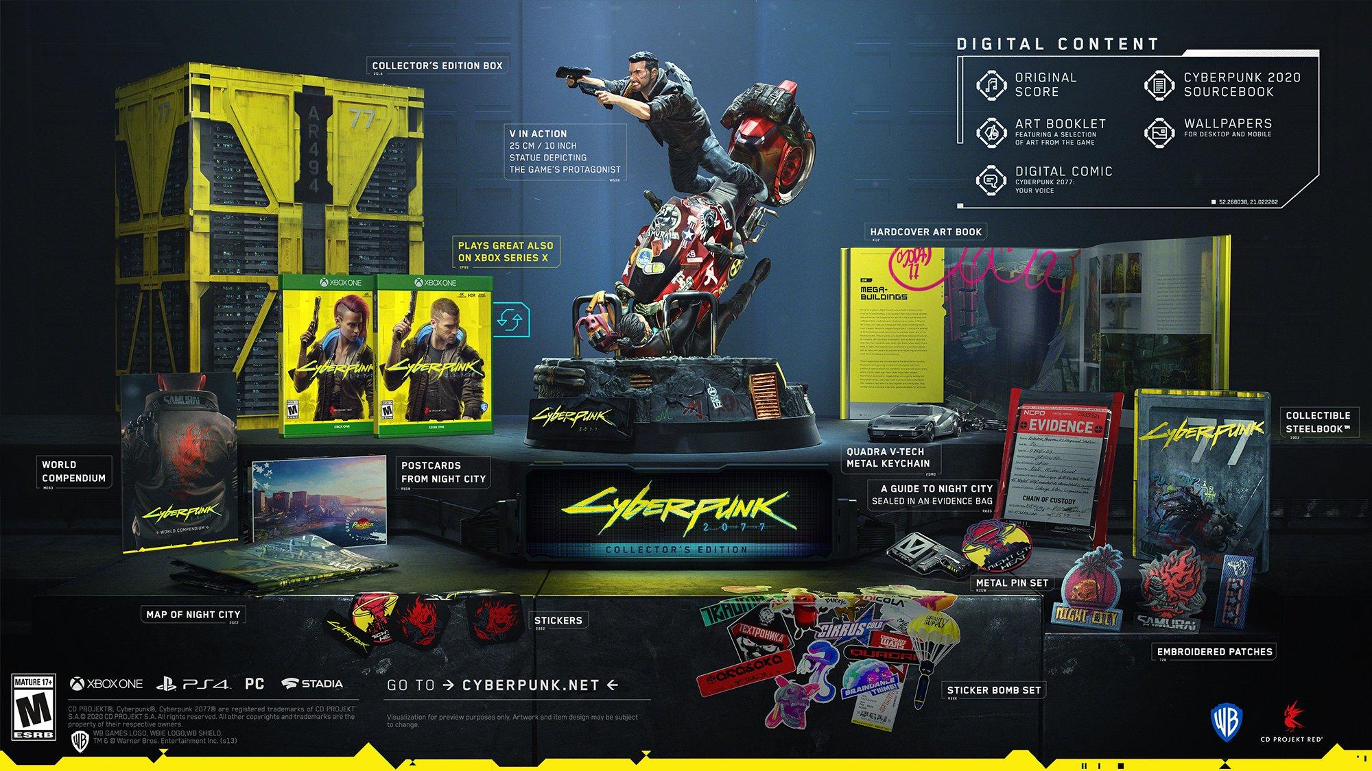 PS4　サイバーパンク2077 コレクターズエディション Cyberpunk 2077 | CD Projekt RED | GameStop