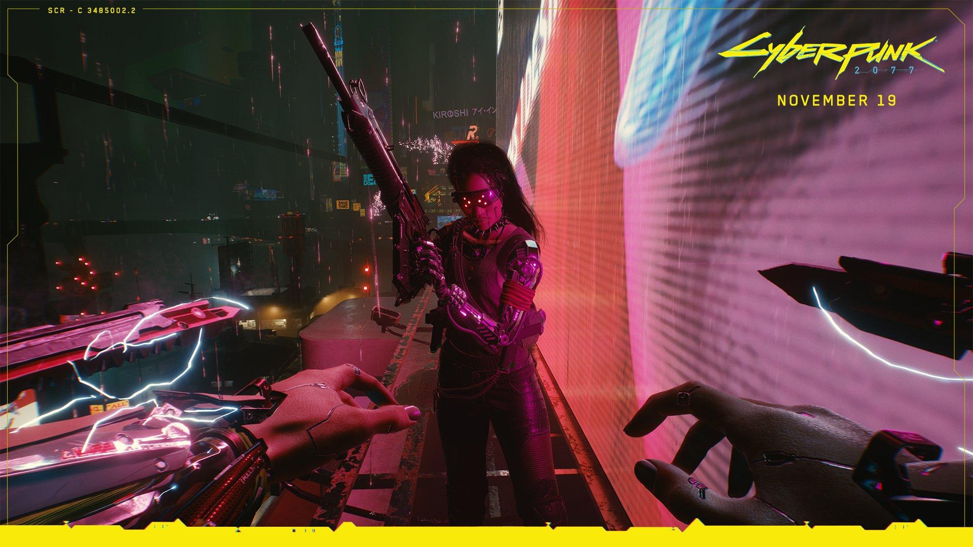 Cyberpunk 2077 PS4 theme makes your PS4 go beep-boop and it's