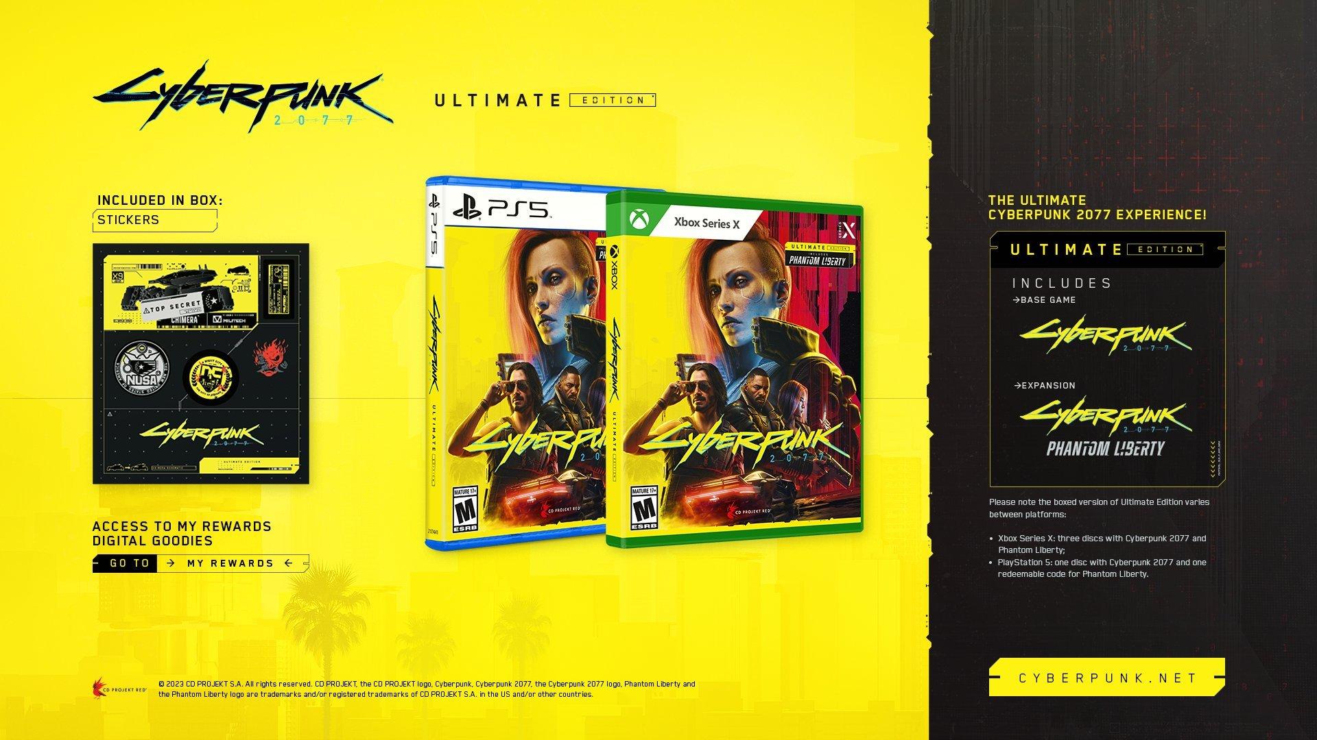 Cyberpunk 2077: Ultimate Edition Arrives Next Month, Includes Phantom  Liberty Expansion - Game Informer