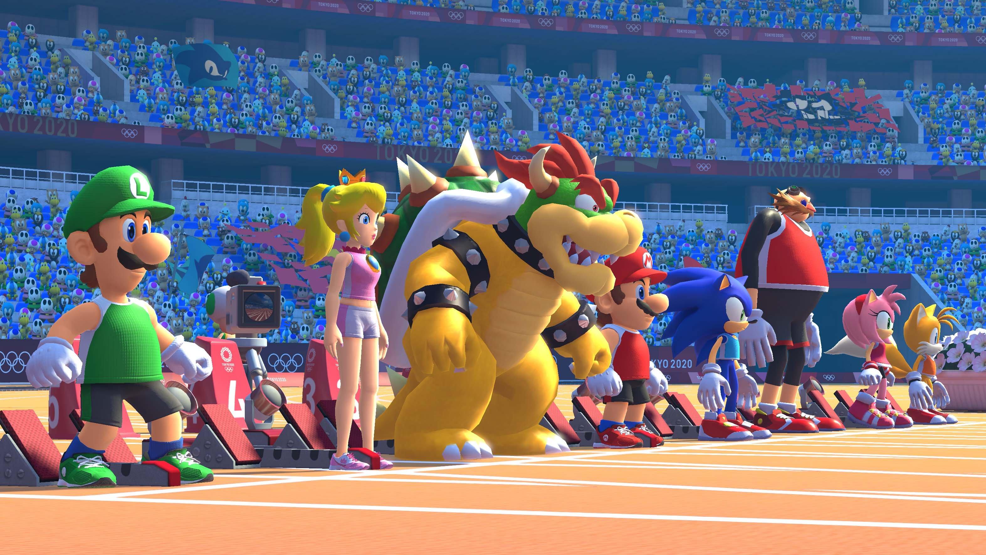 nintendo switch mario and sonic at the olympic games tokyo 2020